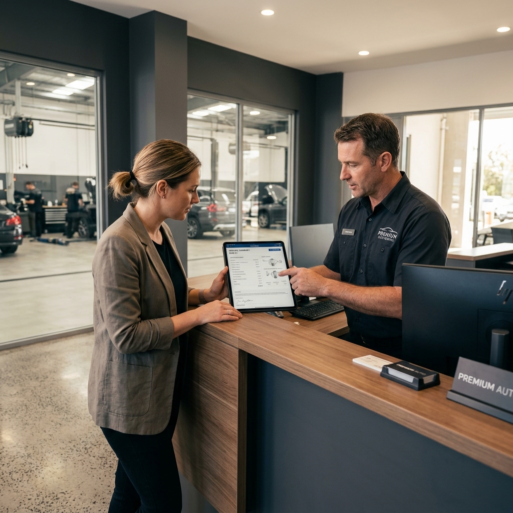 Professional consultation at IRONEX Garage