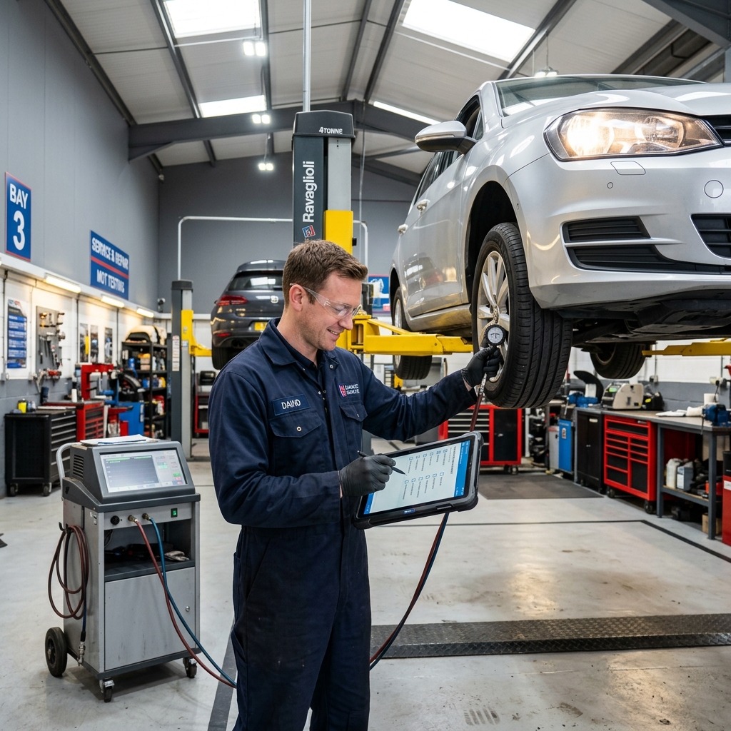 Vehicle servicing and MOT preparation